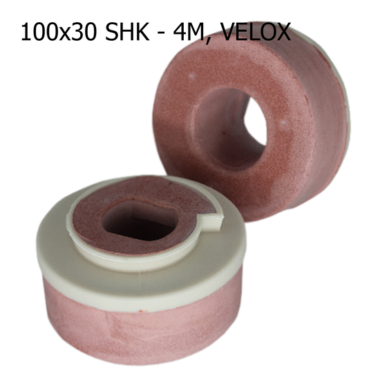 Abressa 100x30 SHK csiszolókő – 4M (400-as finomságú, közepesen puha), VELOX kötésű